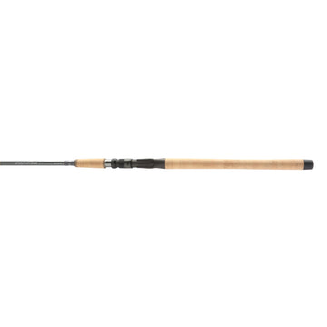 Shimano Compre Salmon/Steelhead rod in cast-action view for precise lure placement.