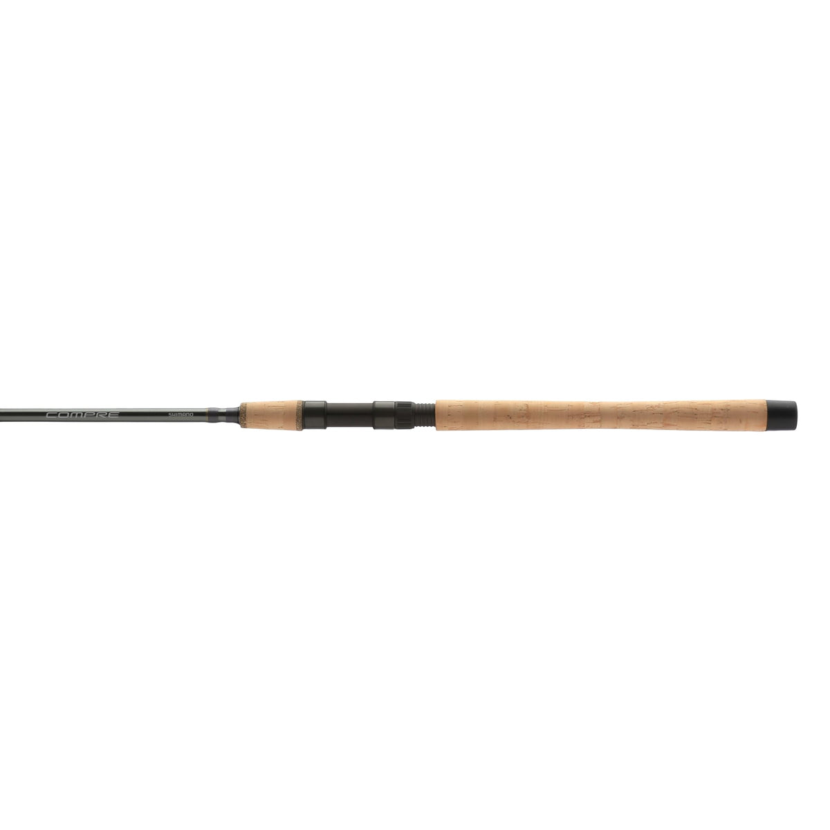 Shimano Compre Salmon/Steelhead rod with AA cork handle for comfortable casting.
