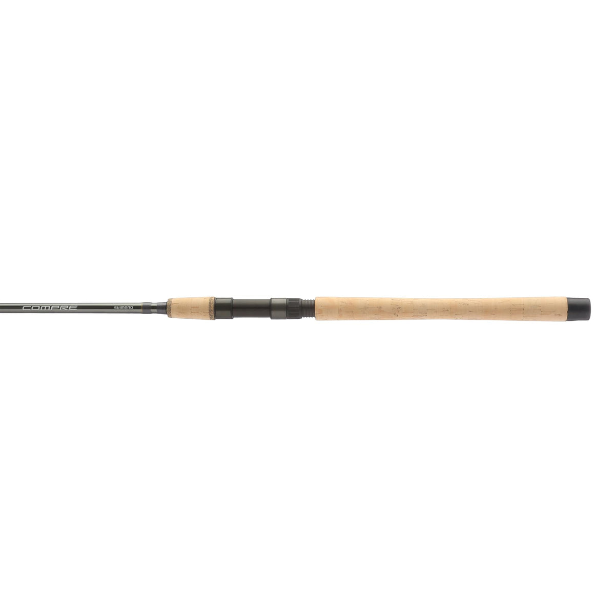 Shimano Compre Salmon/Steelhead rod in full view, showcasing balanced freshwater action.