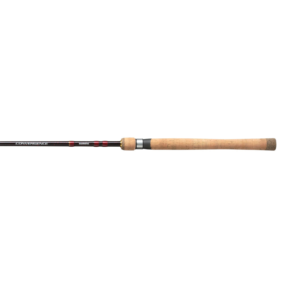 Shimano Convergence 66ML2D front view highlights a sensitive freshwater spinning rod.