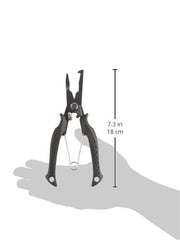 Shimano CT-561P Split Ring Pliers Offshore Straight - black finish on pliers