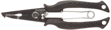 Shimano CT-562P offshore offset split-ring pliers ready for precise ring removal.