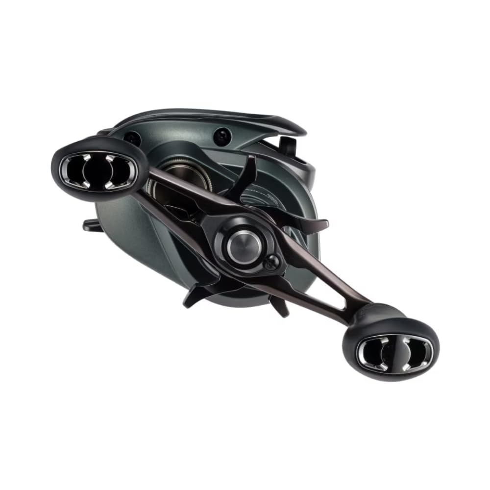 SHIMANO CURADO 200M spool detail highlights MGL Spool III for longer, lighter casts