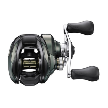 Shimano CURADO 200M MicroModule Gear closeup for precise winding and smoothness.
