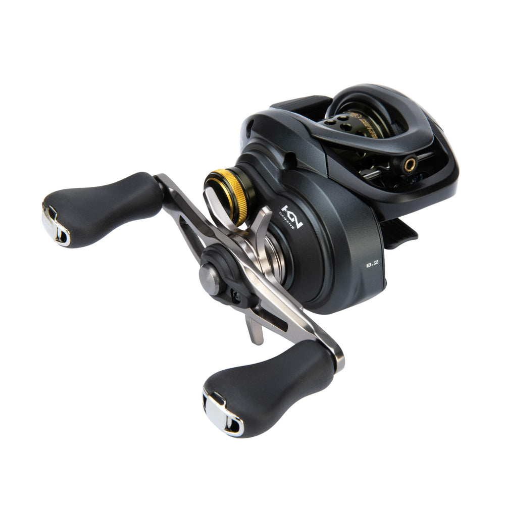 Shimano Curado BFS reel front-angle view for precise casts with light lures.