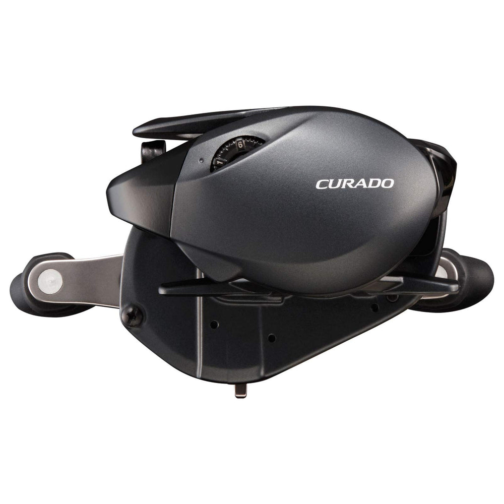 Shimano CURADO BFS XG Left spool detail emphasizing smooth line release.