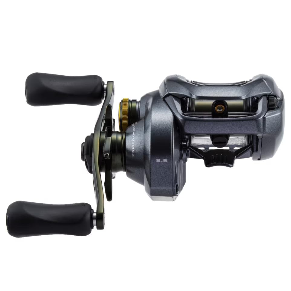 Shimano CURADO DC 200XG microModule gear closeup for smoother retrieves