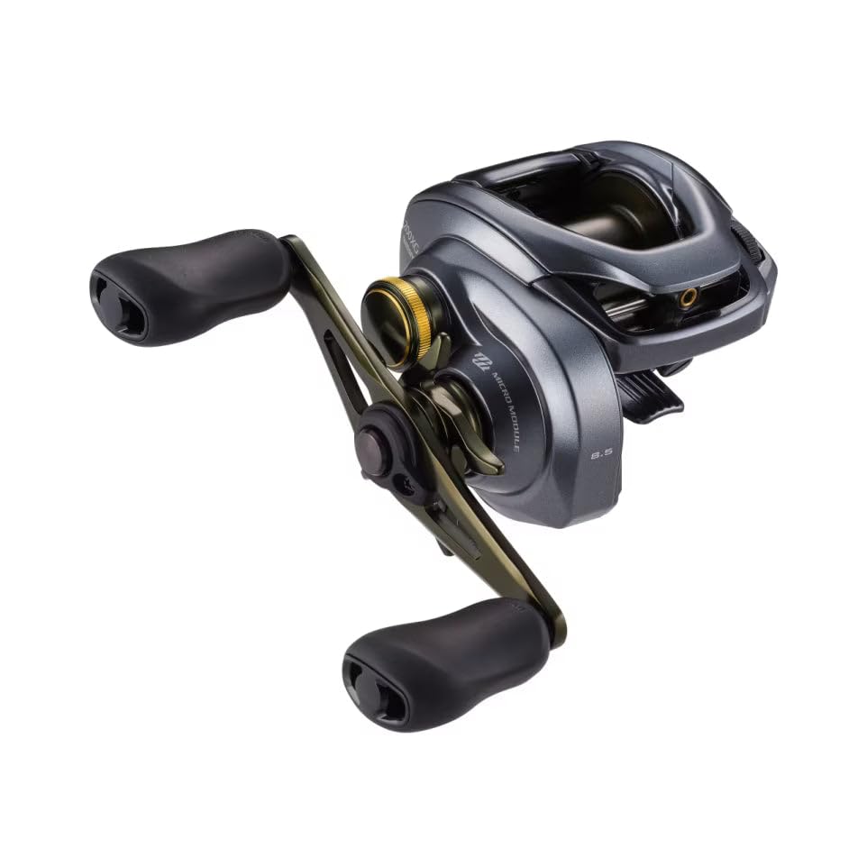 Shimano CURADO DC 201XG reel - side profile