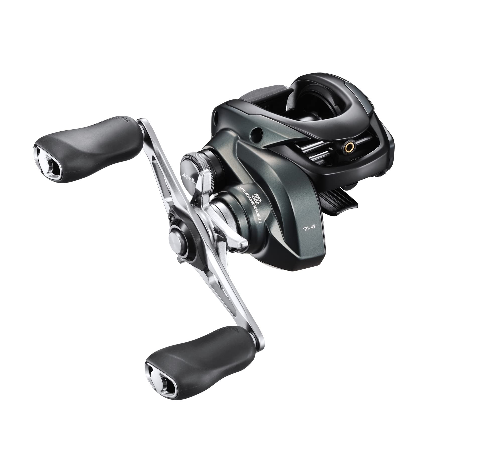 Shimano Curado MGL 150 spool close-up highlighting MagnumLite for longer casts