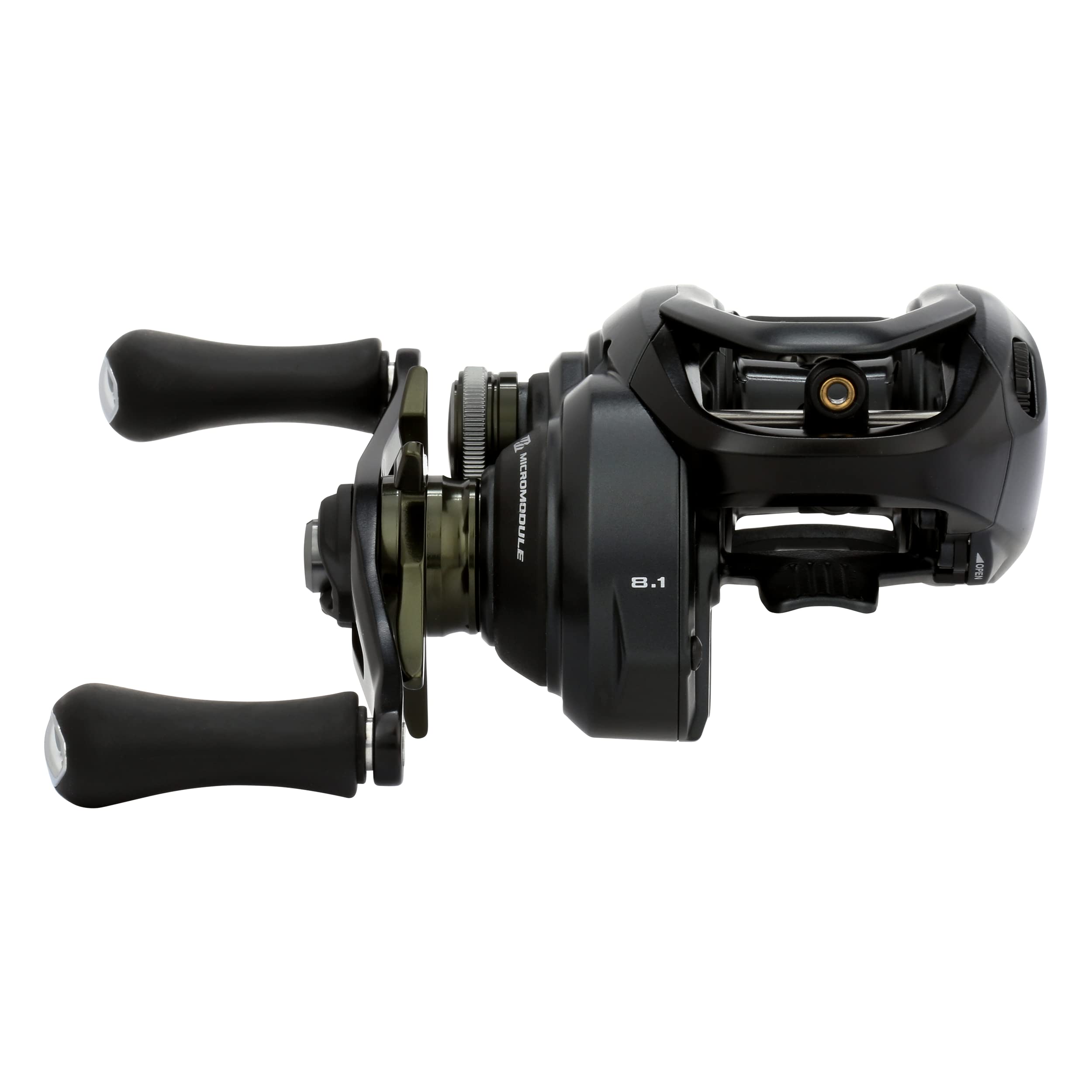 MagnumLite spool close-up illustrating lighter weight and longer casting potential.