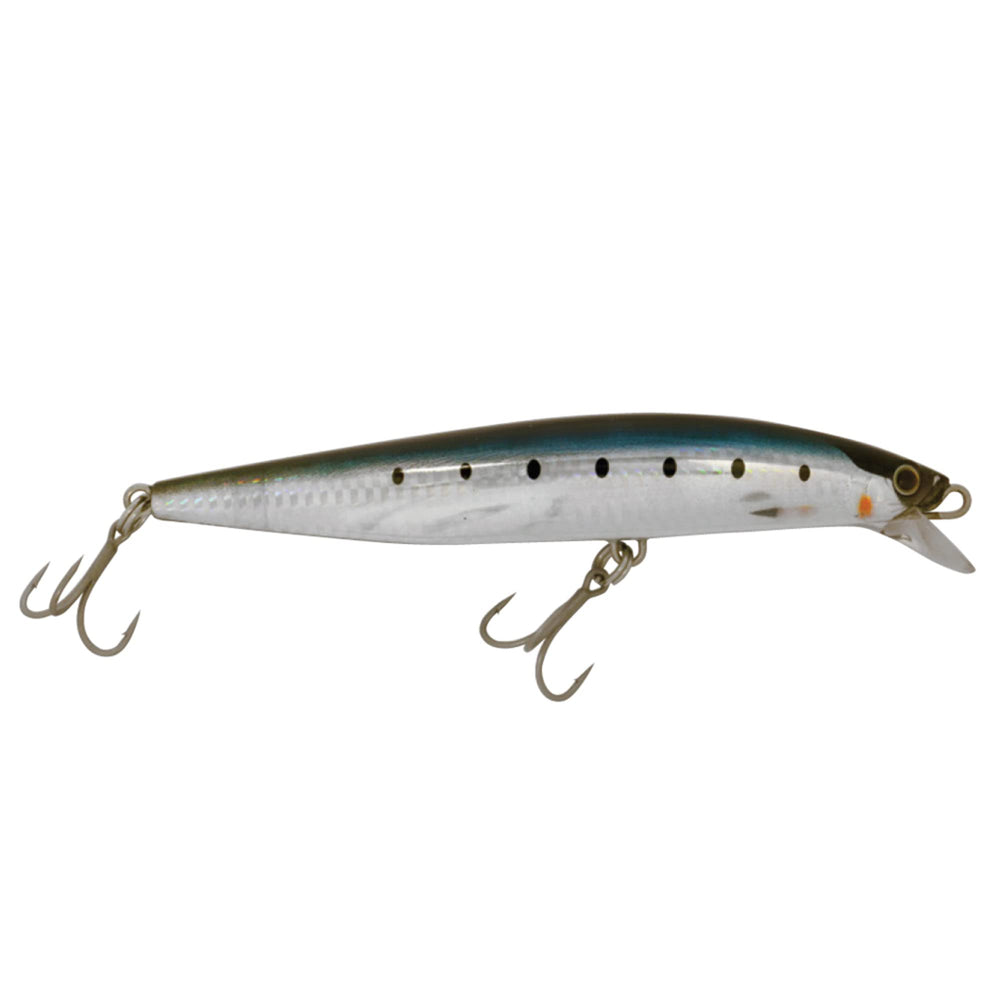 Shimano Current Sniper Jerkbait Blue Sardine lure in action for long casts