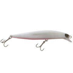 Shimano Current Sniper Jerkbait bone pink in action highlighting jet boost distance