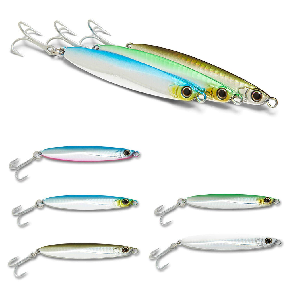 Shimano Current Sniper Jig 120g Candy Iwashi - left profile