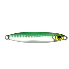 Shimano Current Sniper Jig 60g Green Mackerel close-up