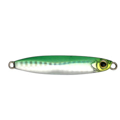 Shimano Current Sniper Jig 60g Green Mackerel side view