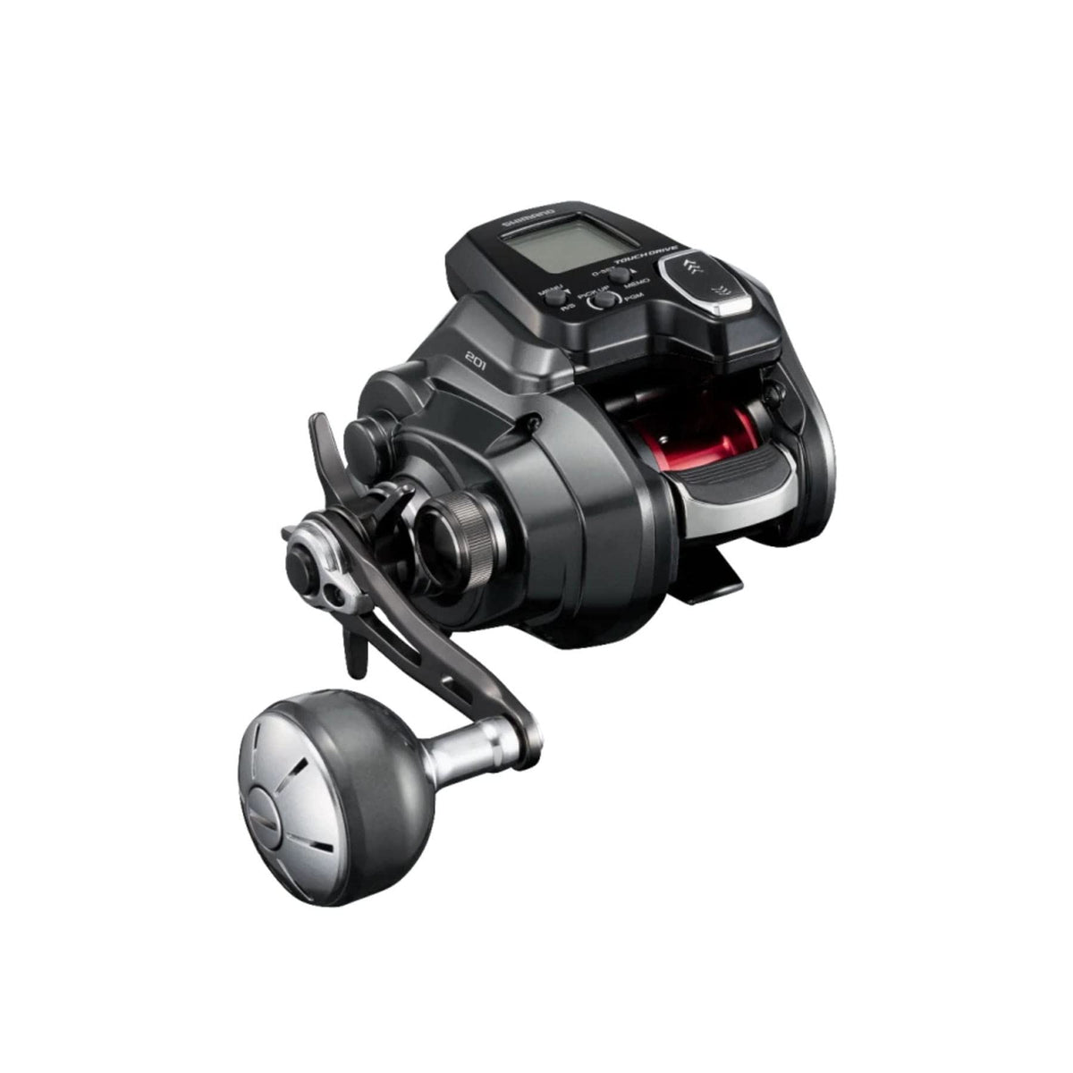 SHIMANO Electric Reel 22 Force Master Left-Handed Model 201 – Gear ratio 8.2:1, 5 kg drag