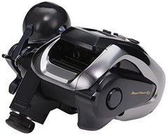 Shimano Beastmaster 1000EJ spool close-up, durable line capacity.