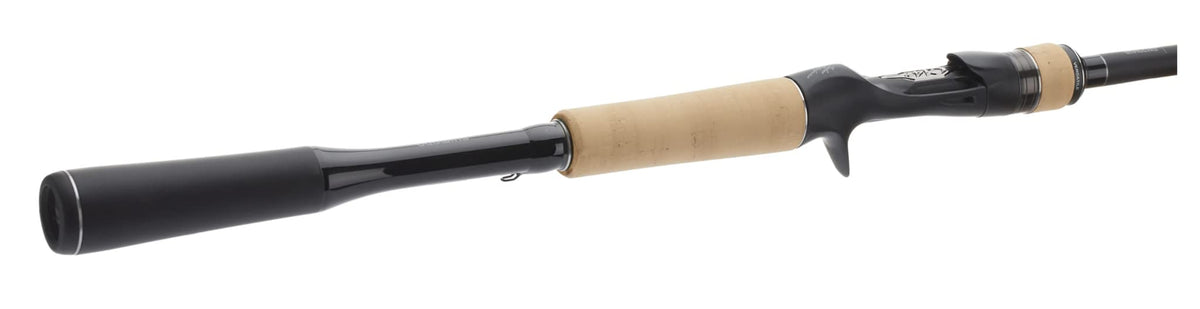 Shimano EXPRIDE 70MGB glass CST rod ready for bass casting and sensitive bite detection.