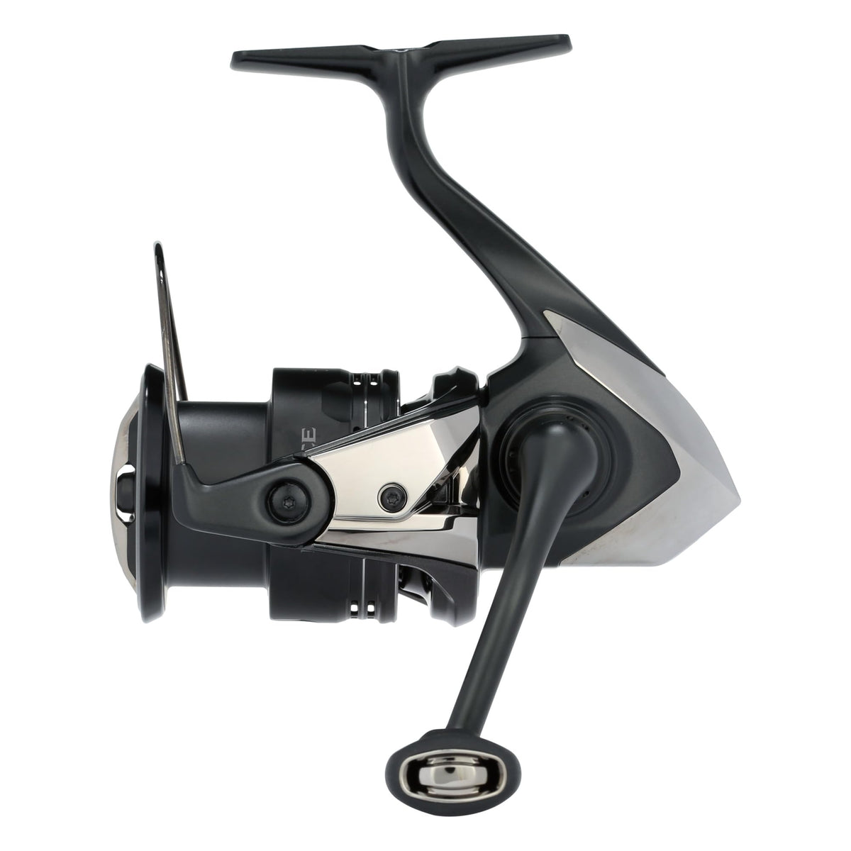 Shimano Exsence B spinning reel close-up highlighting lightweight CI4+ construction for smooth retrieves
