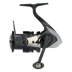 Shimano Exsence B spinning reel close-up highlighting lightweight CI4+ construction for smooth retrieves