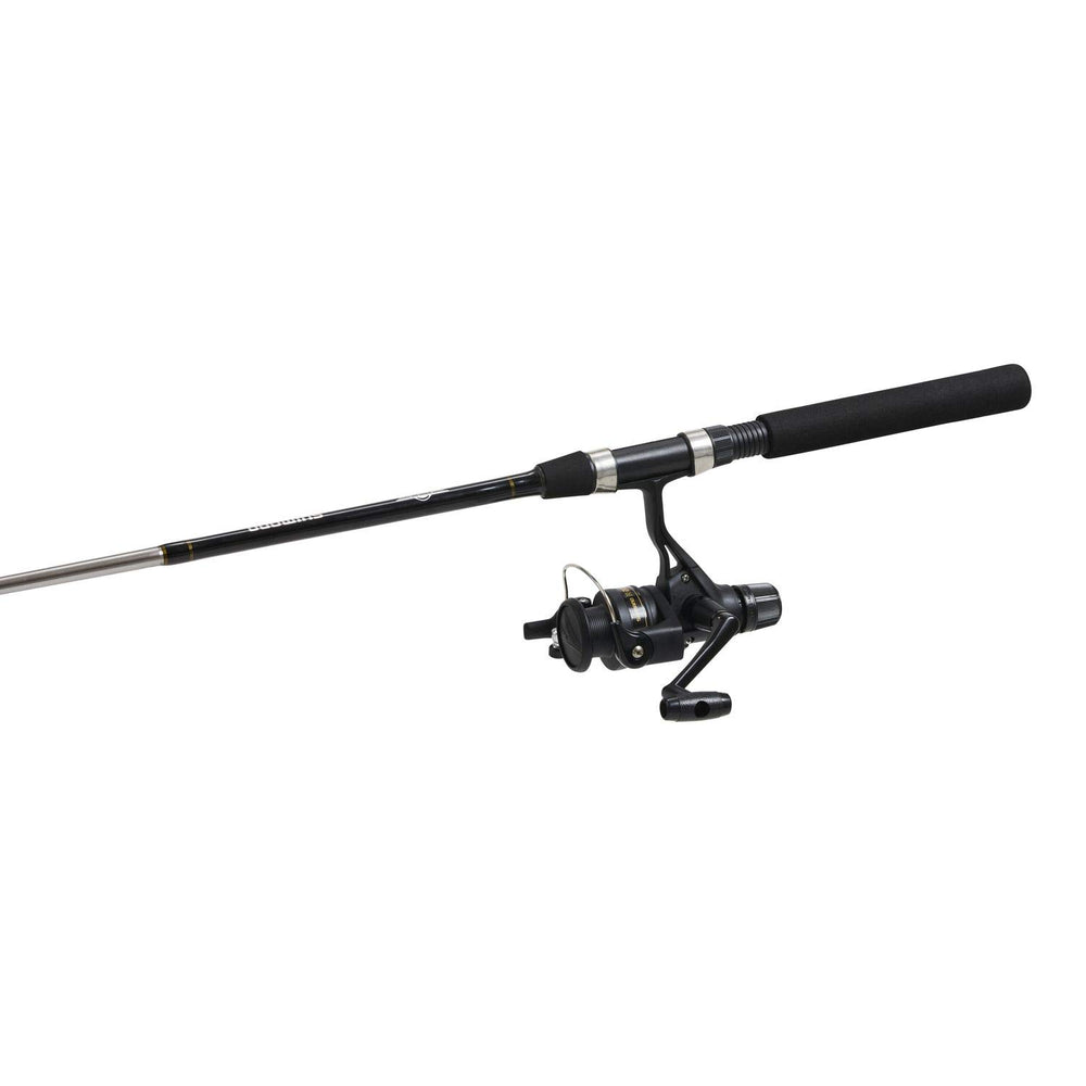 Side view of Shimano FX1000FCK/CBS56ULA PRMT emphasizes sturdy construction.