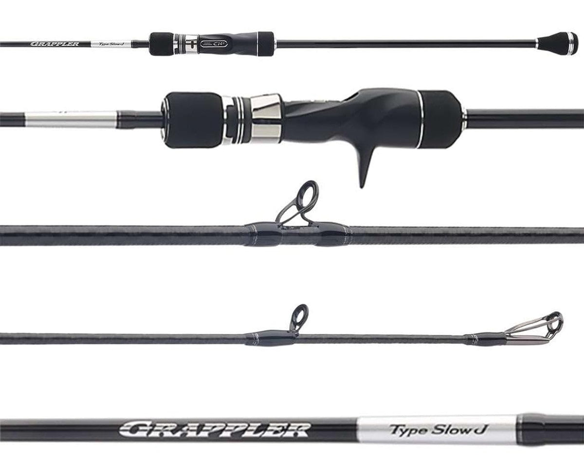 Shimano Grappler Slow J rod blank with soft tip for precise lift-and-fall actions.