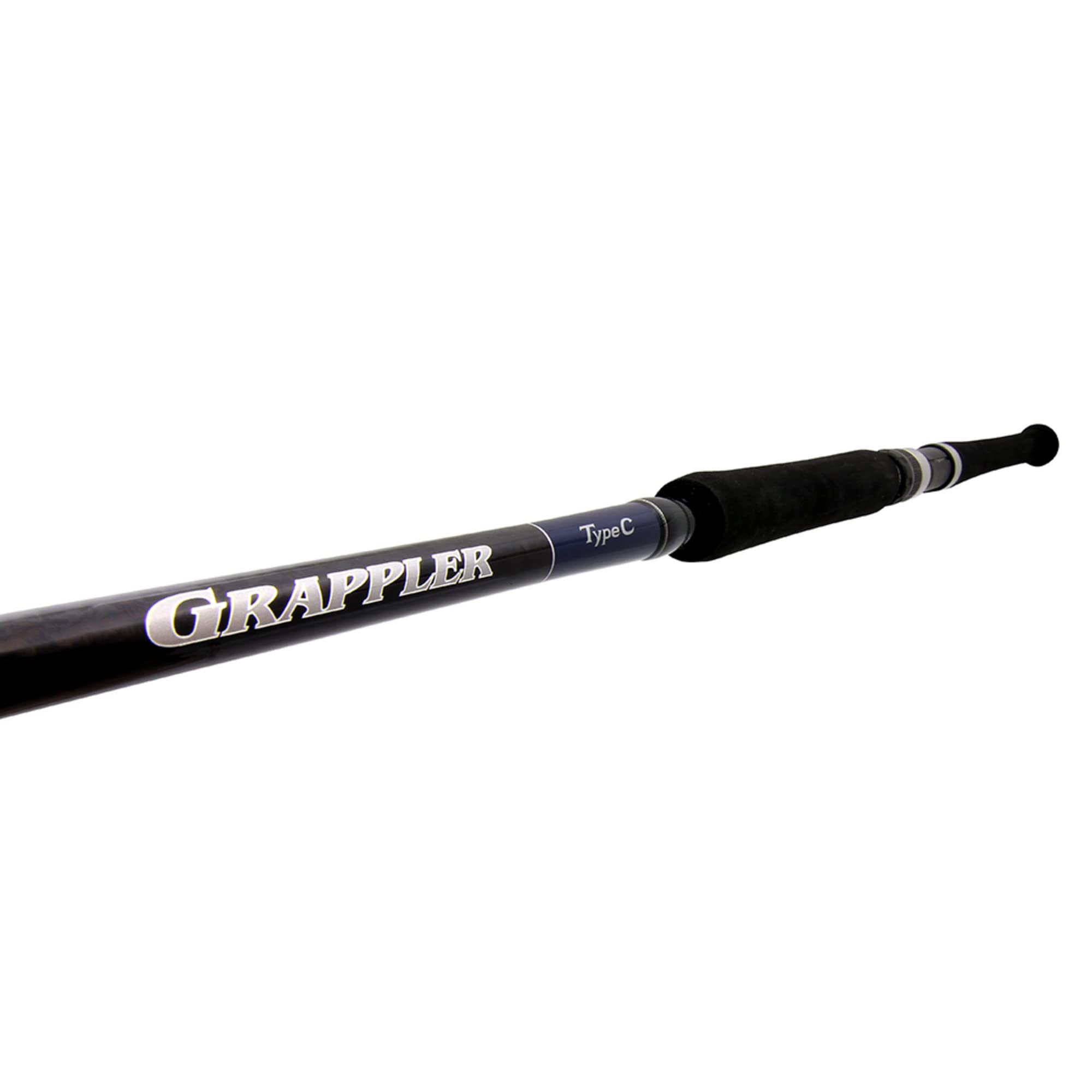 Shimano Grappler Type C 82H spinning rod full view, ideal for saltwater setups.