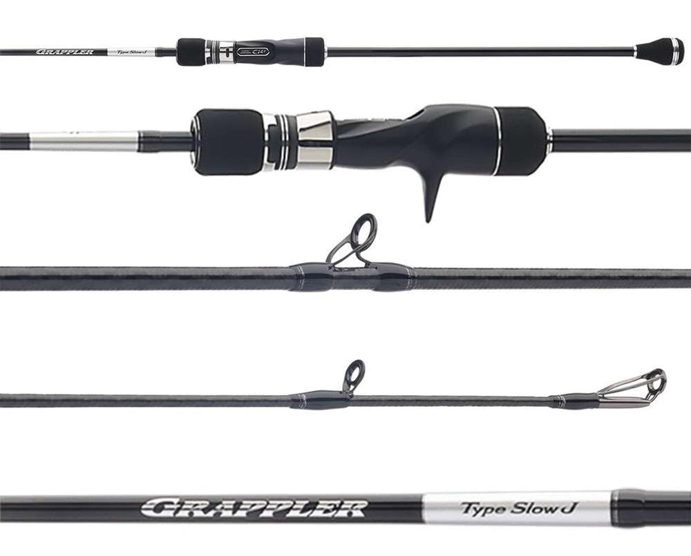 Shimano Grappler Type Slow J 66m front view highlighting lightweight construction for all-day jigging.