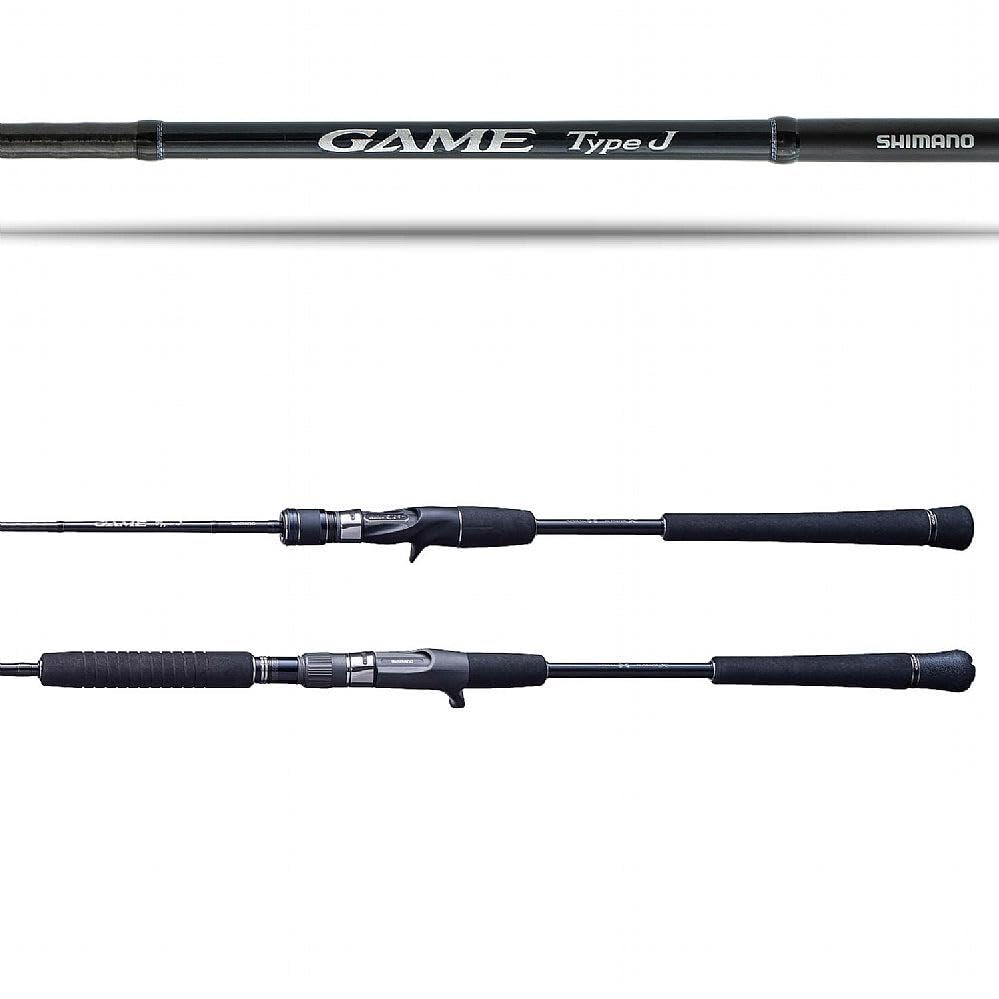 SHIMANO GTJC60MHA front view rod in hand, showcasing versatility for saltwater jigging.