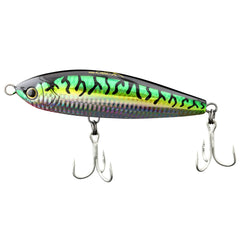 Shimano HD-ORCA top-view lure in green mackerel for offshore casting visibility.