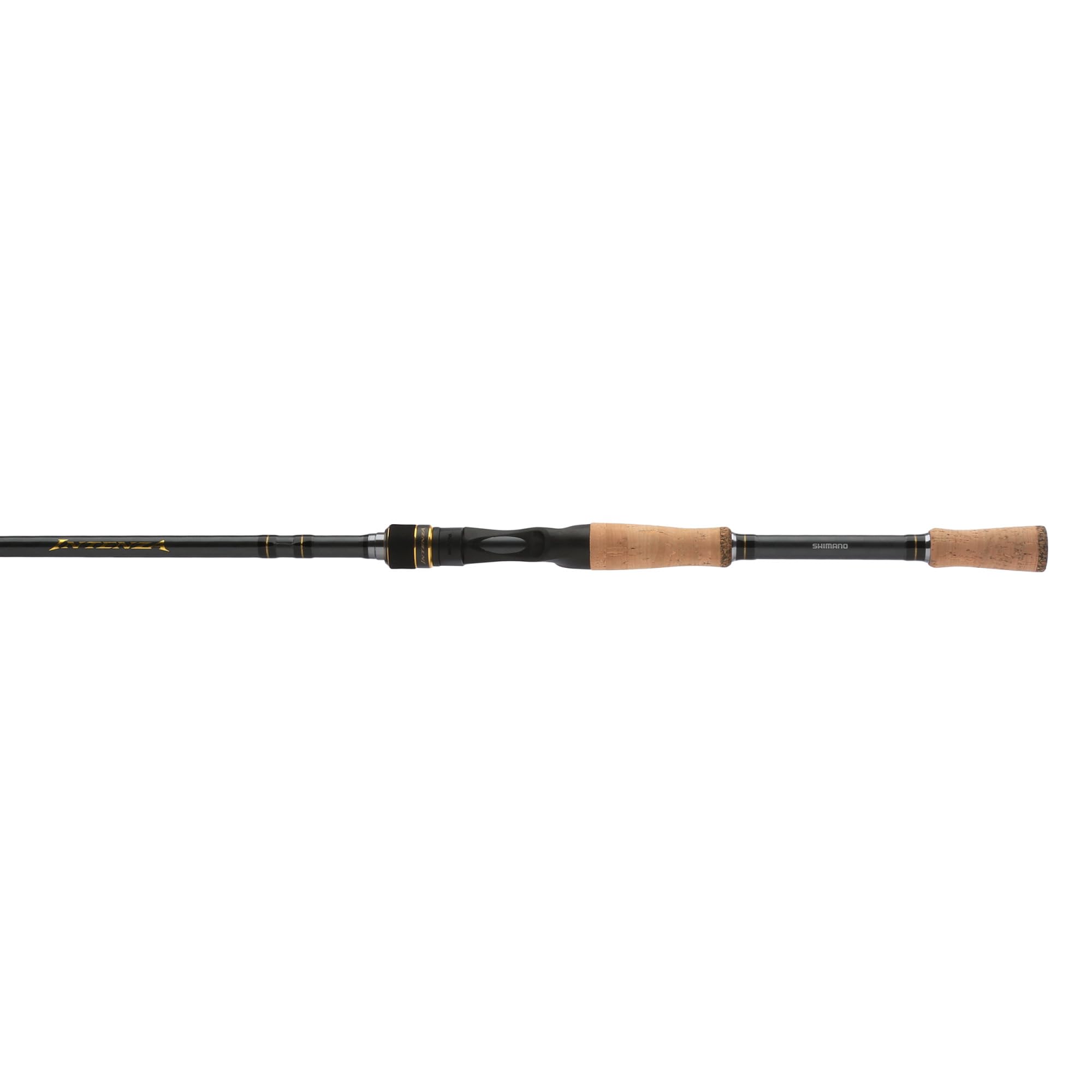 SHIMANO Intenza A casting rod with cork grips for balanced bass casting