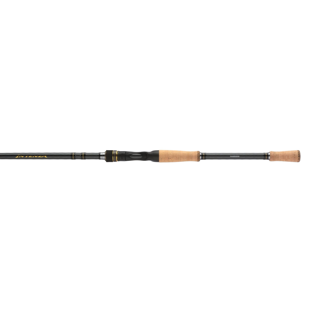 Shimano Intenza A 7 ft 6 in rod with cork grips for comfort and control.