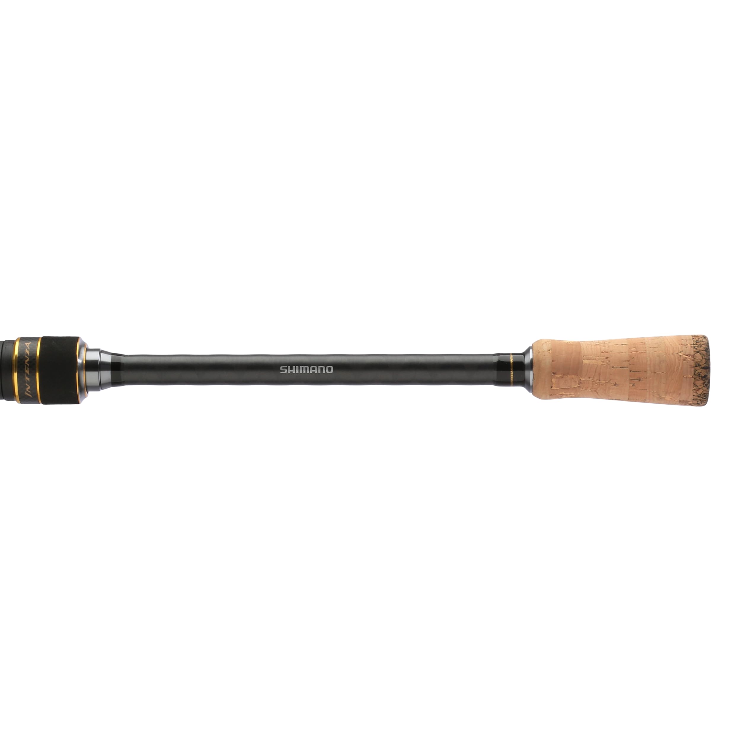 Shimano Intenza A cork grips deliver comfortable feel and precise control
