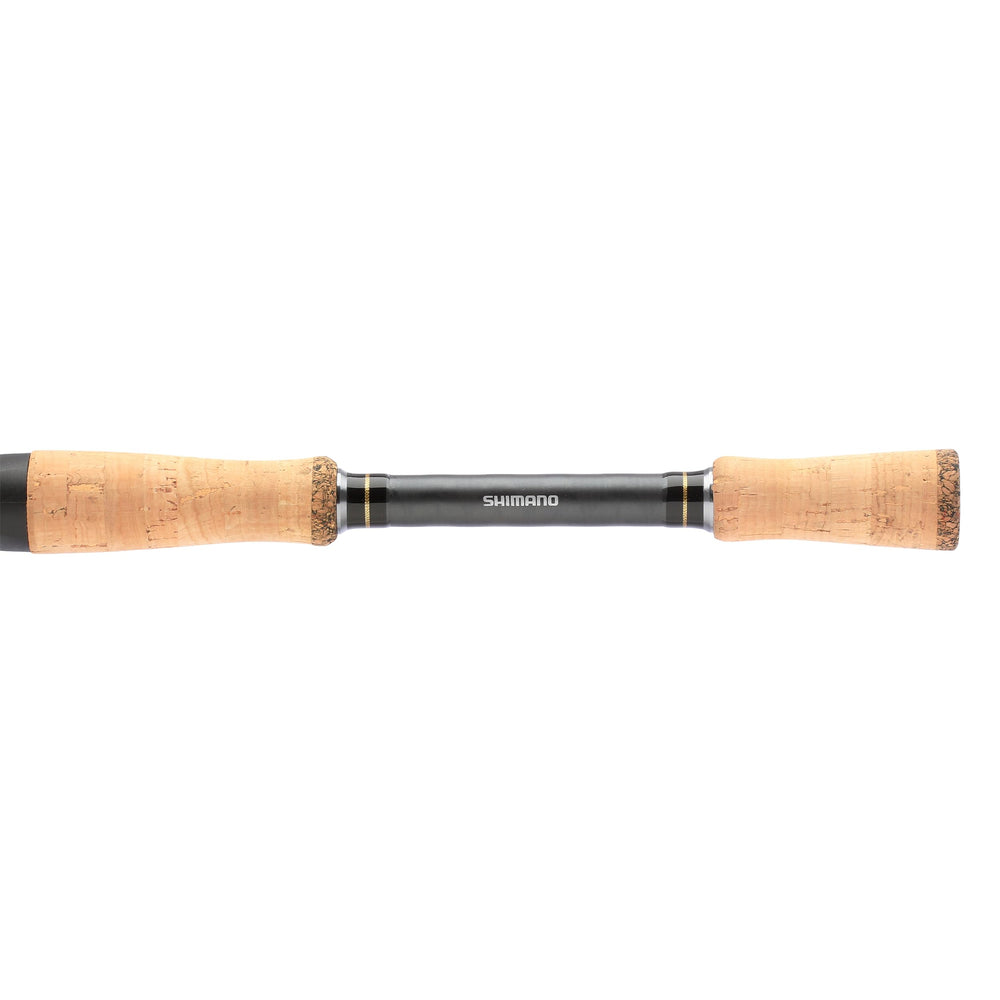 SHIMANO INTENZA A cork grips for all-day comfort on the water
