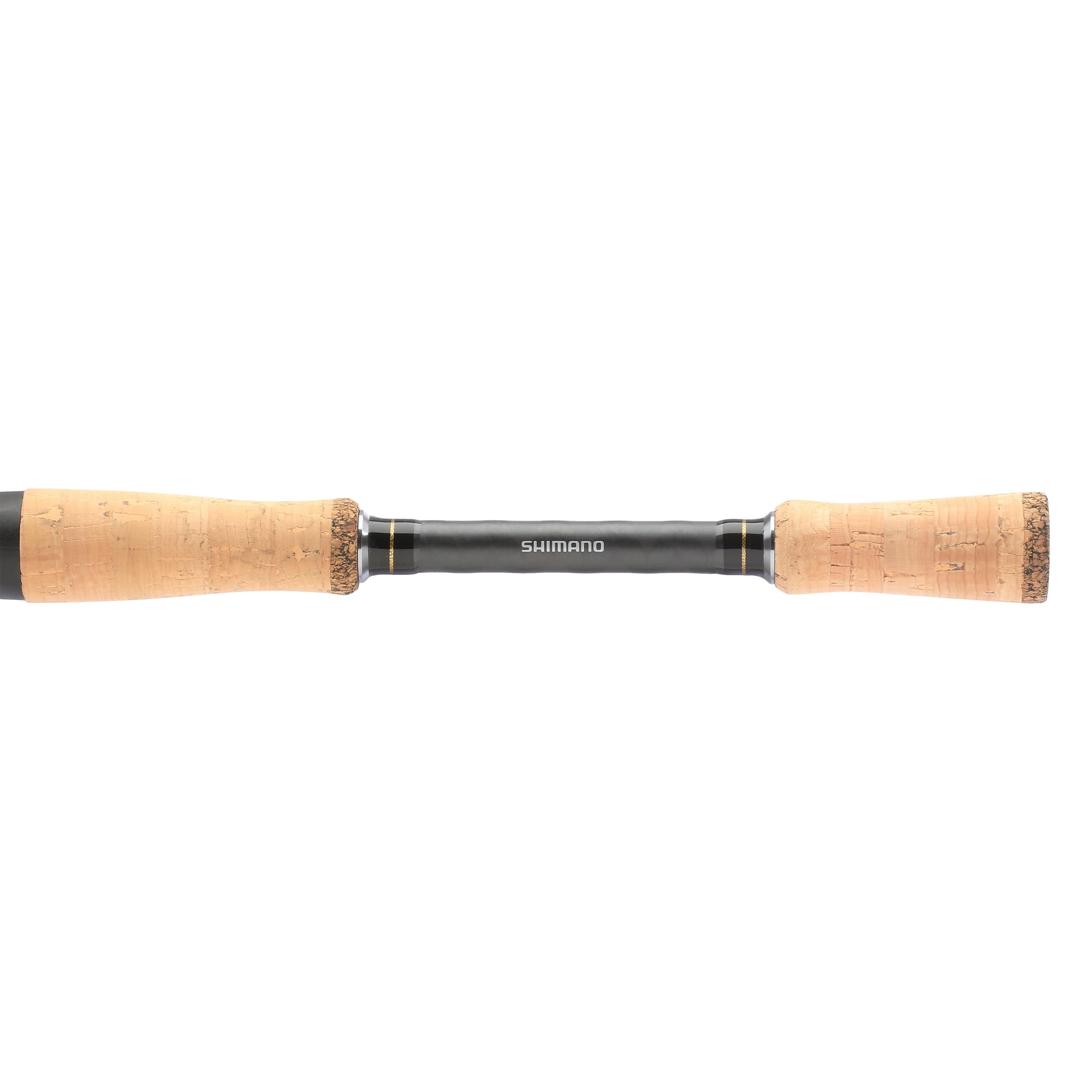 Shimano Intenza A titanium oxide guides improve balance and line control.