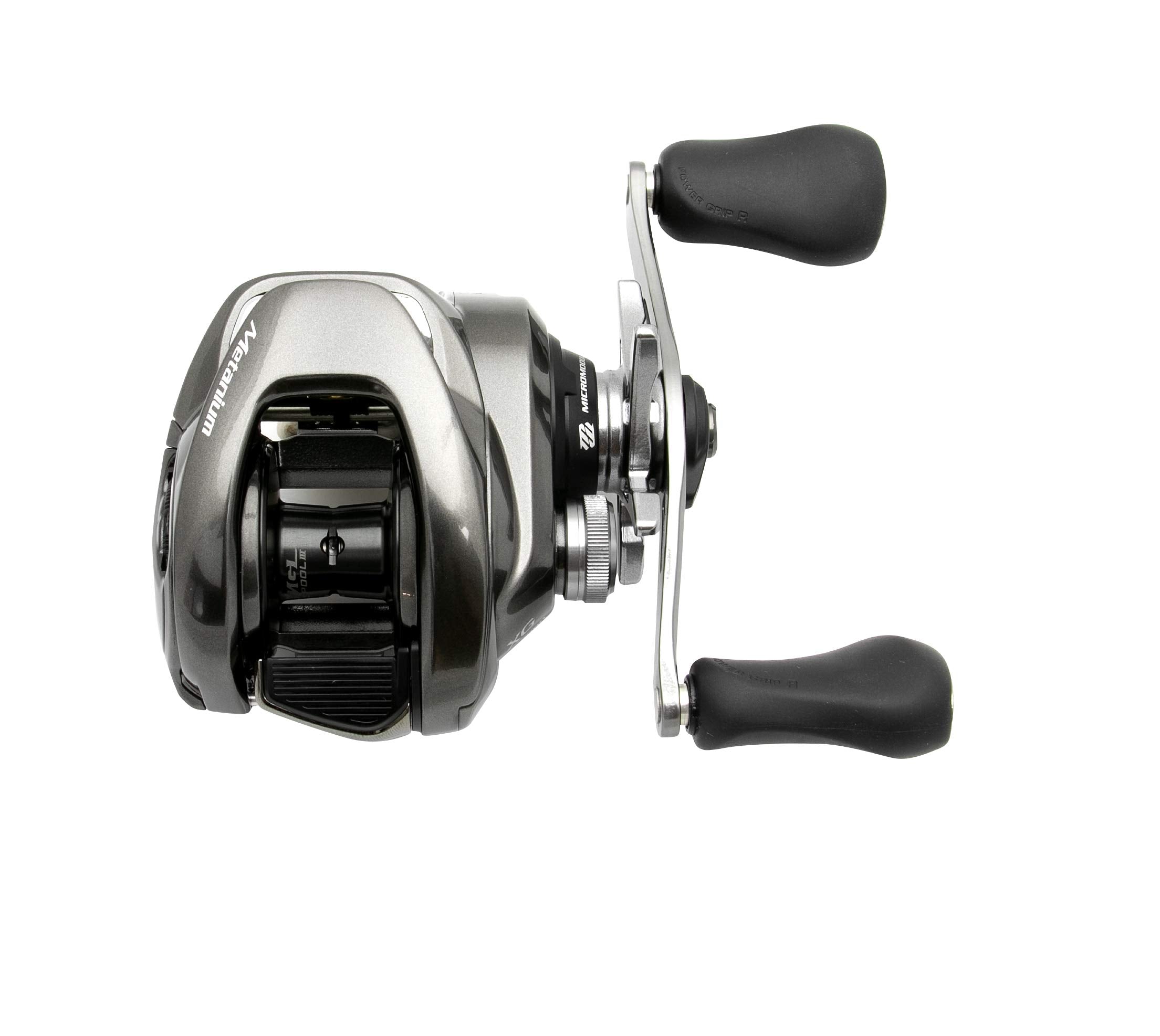 SHIMANO METANIUM B hagane body highlights high rigidity and minimal flex during use.
