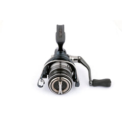 SHIMANO MIRAVEL MIRC3000HG CoreProtect seal closeup showing corrosion resistance during saltwater fishing.