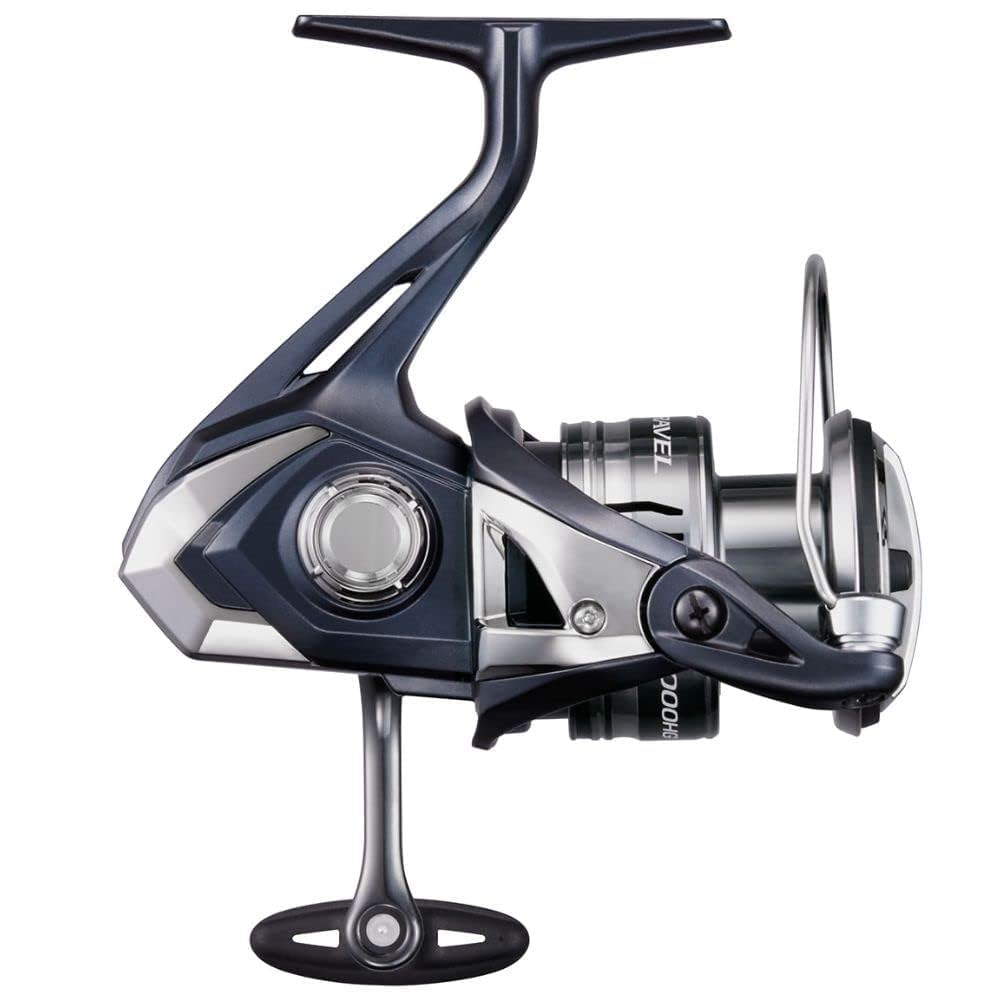 Shimano MIRAVEL MIRC5000XG G-Free Body centers weight for comfortable long sessions.