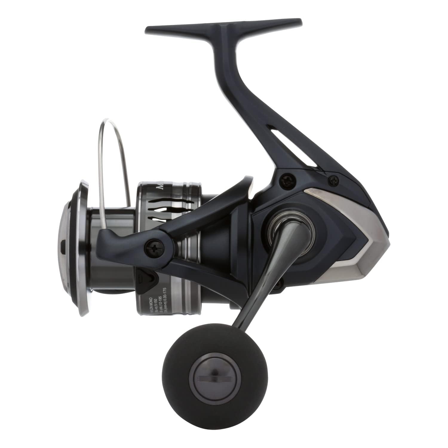 Shimano MIRAVEL MIRC5000XG outer shell shows rugged durability for all-weather fishing.