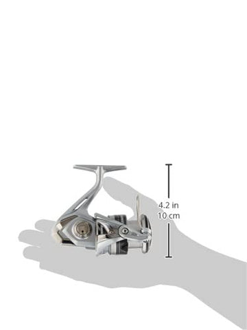 Smooth crank action highlights 91 cm retrieve per turn.