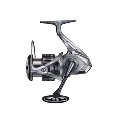 Shimano Nasci C5000XG spinning reel close-up highlighting smooth casting and compact 10.8oz design