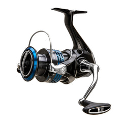 SHIMANO Nexave 4000HG FI reel G-Free Body close-up highlighting balance.