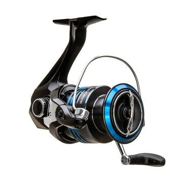 SHIMANO Nexave 4000HG FI reel mounted on a rod during a cast.