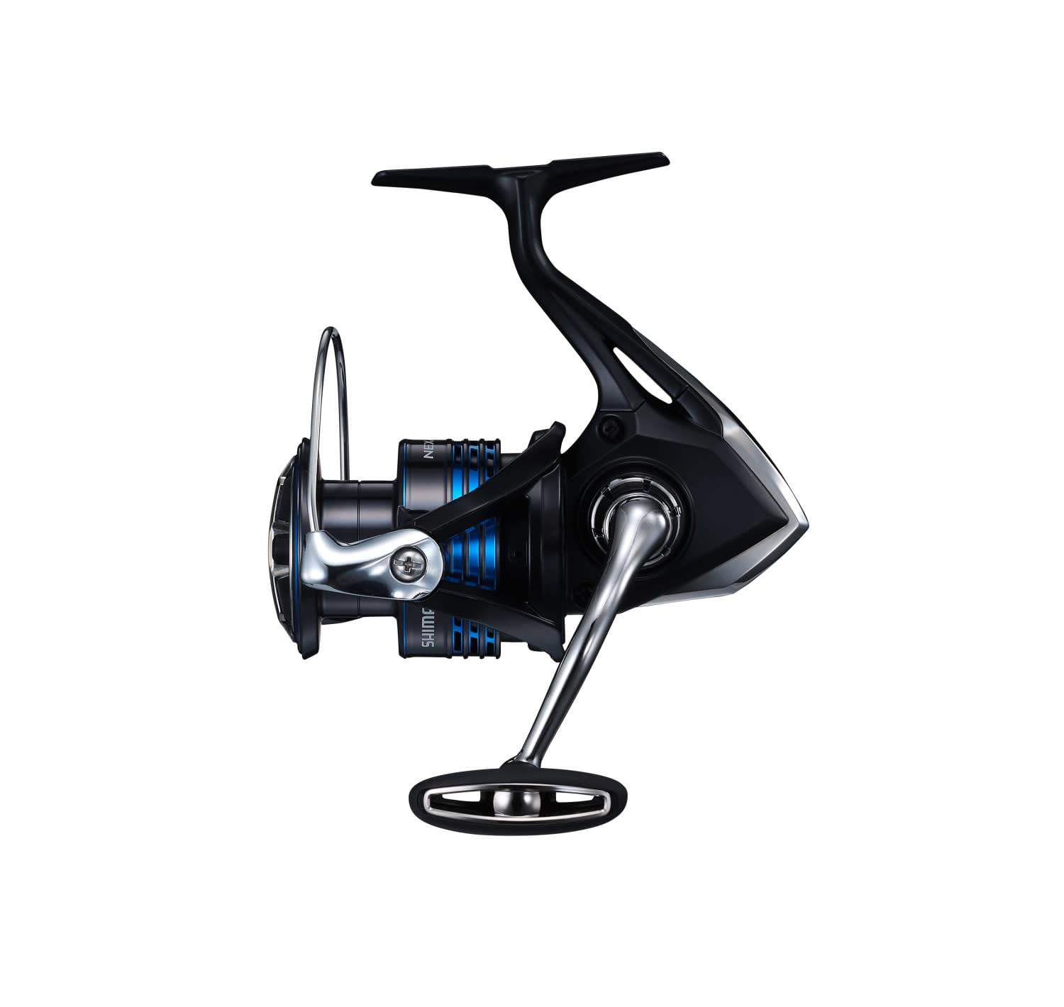 Shimano NEXAVE NEX1000FIC reel front view for precise line control.