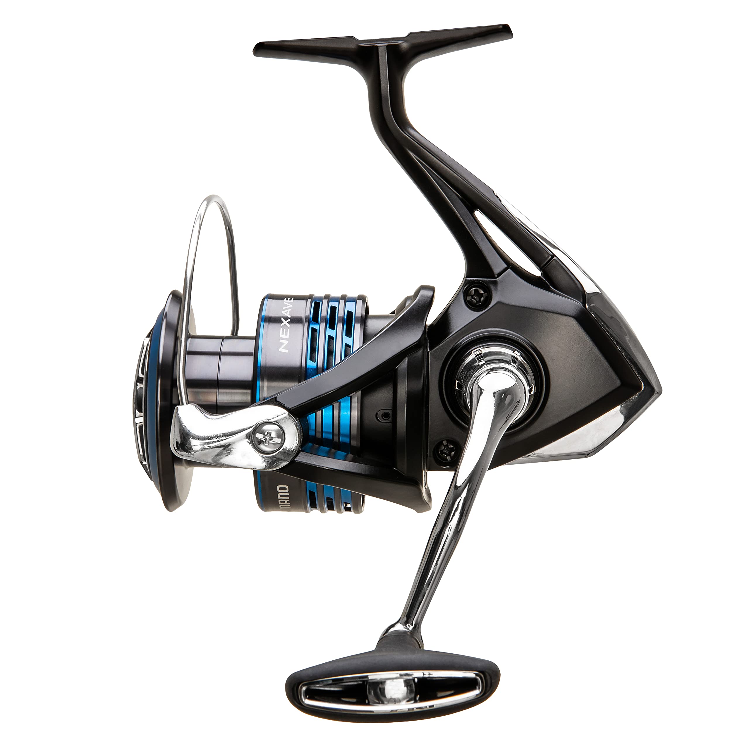 SHIMANO Nexave C5000Hg FI front view reel for precise casting and smooth line release.