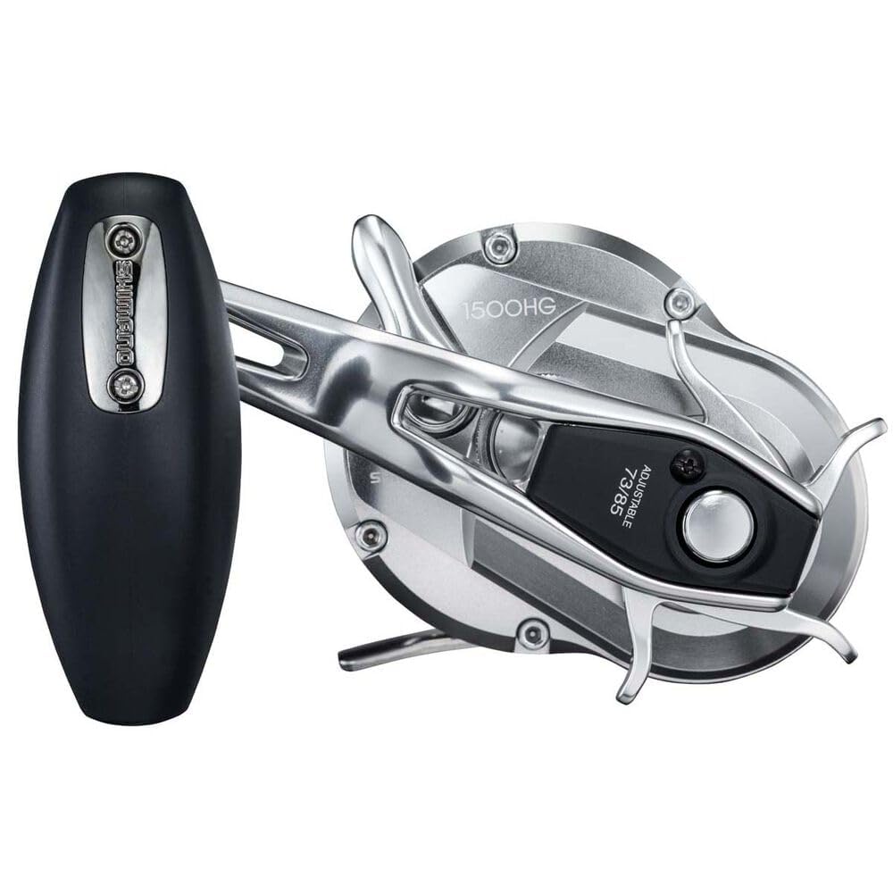 SHIMANO OCEA JIGGER 1500HG micromodule gear close-up with smooth retrieve