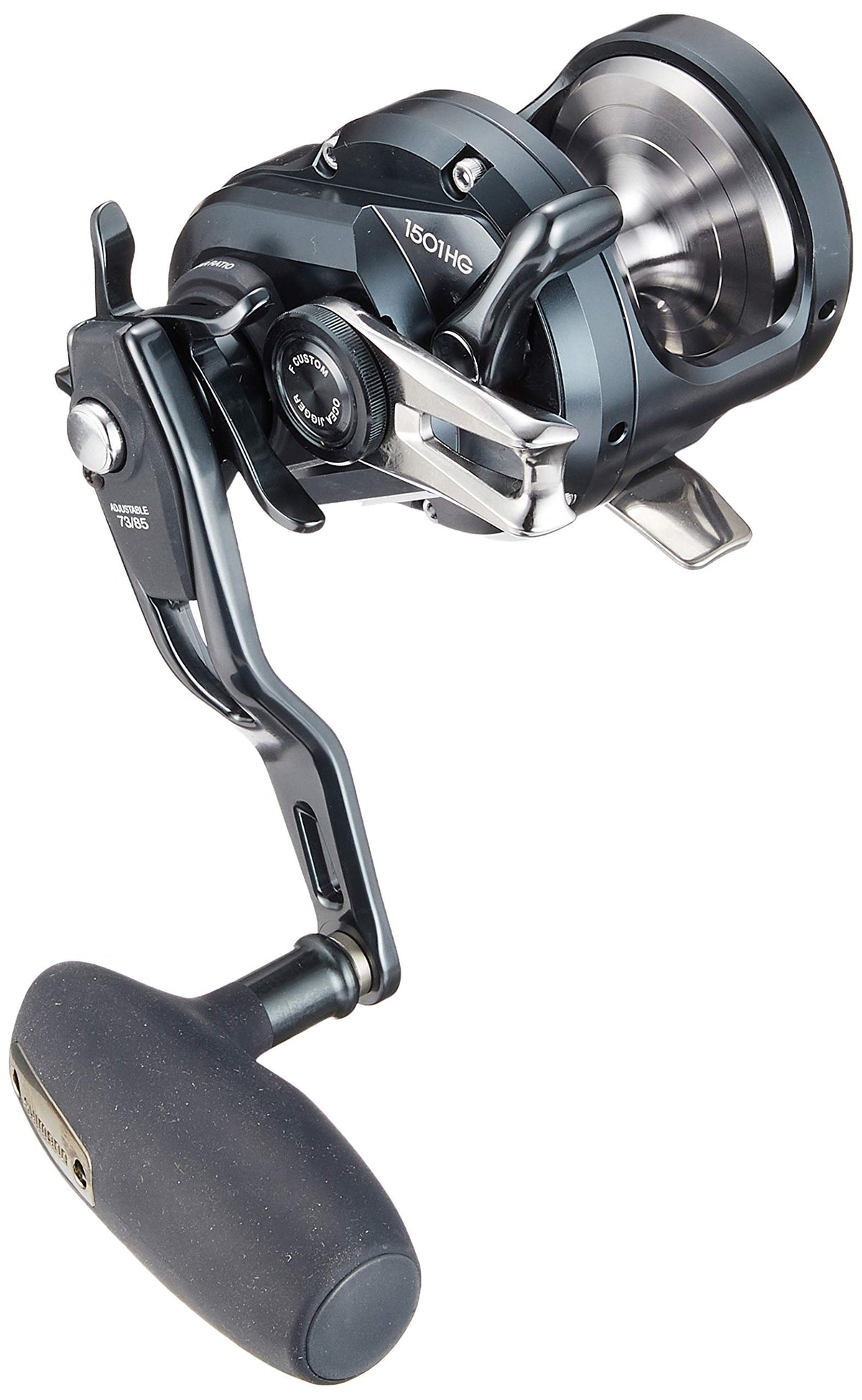 SHIMANO Oshiajiger F Custom 1501HG fall lever for precise jigging control