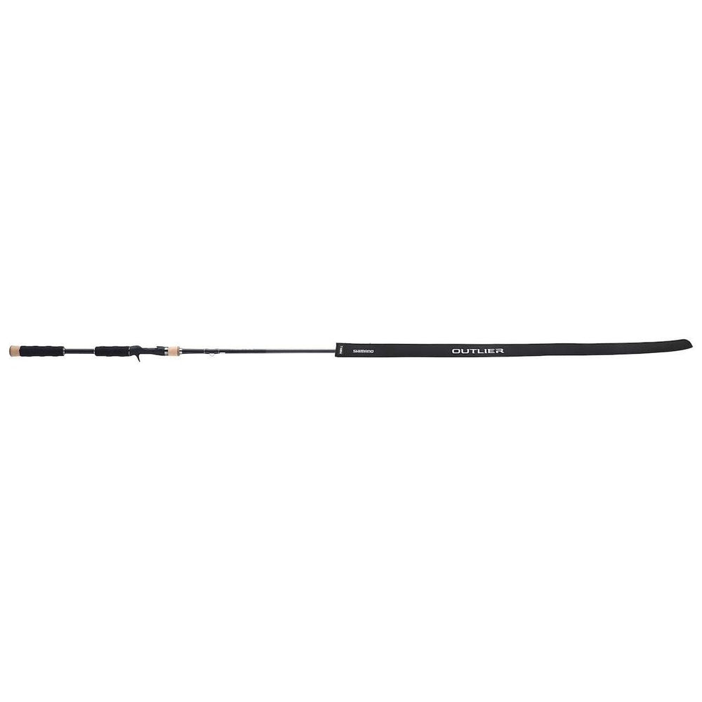 SHIMANO Outlier 7'11" CI4+ reel seat enhances grip during heavy retrieves.