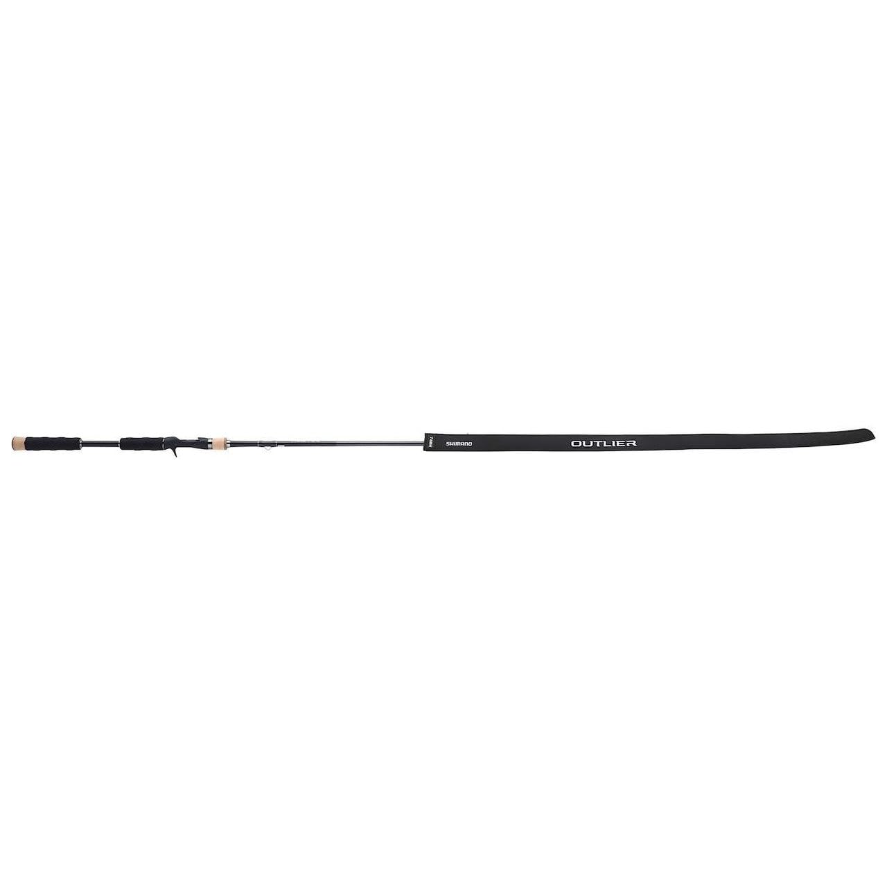 Shimano Outlier 80XXH reel-seat-detail emphasizing CI4+ grip and durability