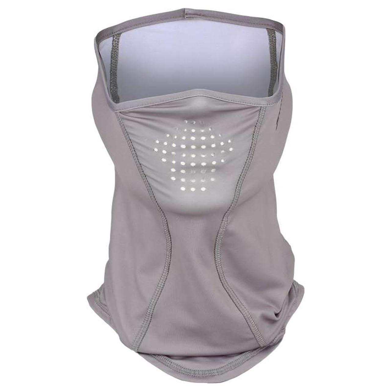 Shimano performance gaiter gray close-up showing breathable fabric and sun protection for fishing
